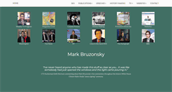 Desktop Screenshot of markbruzonsky.com